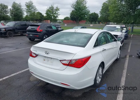 2013 Hyundai Sonata Gls из США, поврежденный, VIN 5NPEB4AC3DH705495